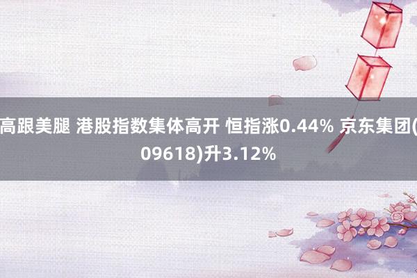 高跟美腿 港股指数集体高开 恒指涨0.44% 京东集团(09618)升3.12%